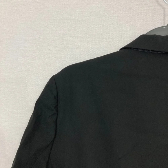 J. Crew Women's Black Wool Blend Long Line Jacket Blazer size 14 Office Career - Picture 9 of 10